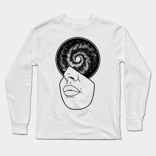 Female beginning Long Sleeve T-Shirt by Sadhakaya